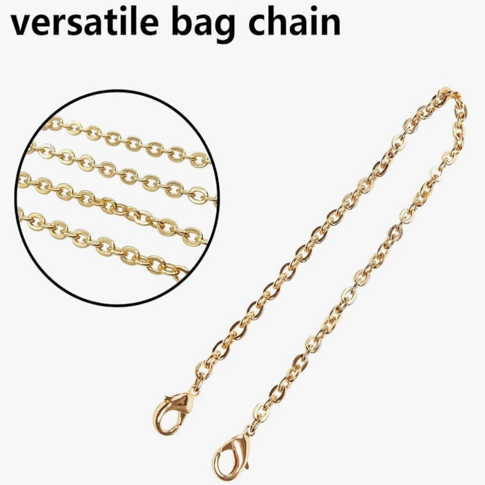 Elegant Gold Purse Crossbody Chain - Picture 2 of 3